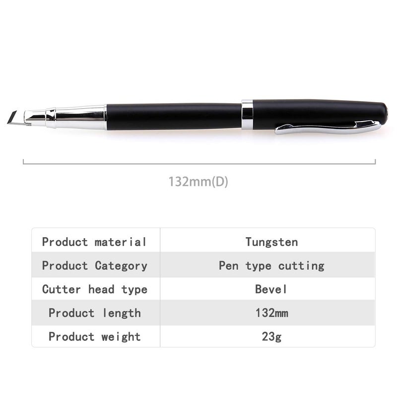 KELUSHI Fibers Optical Cleave Scribe Tool Fiber Optic Cleaving Tool Pen-type Carbide Fiber Scribe(black) - Image 4
